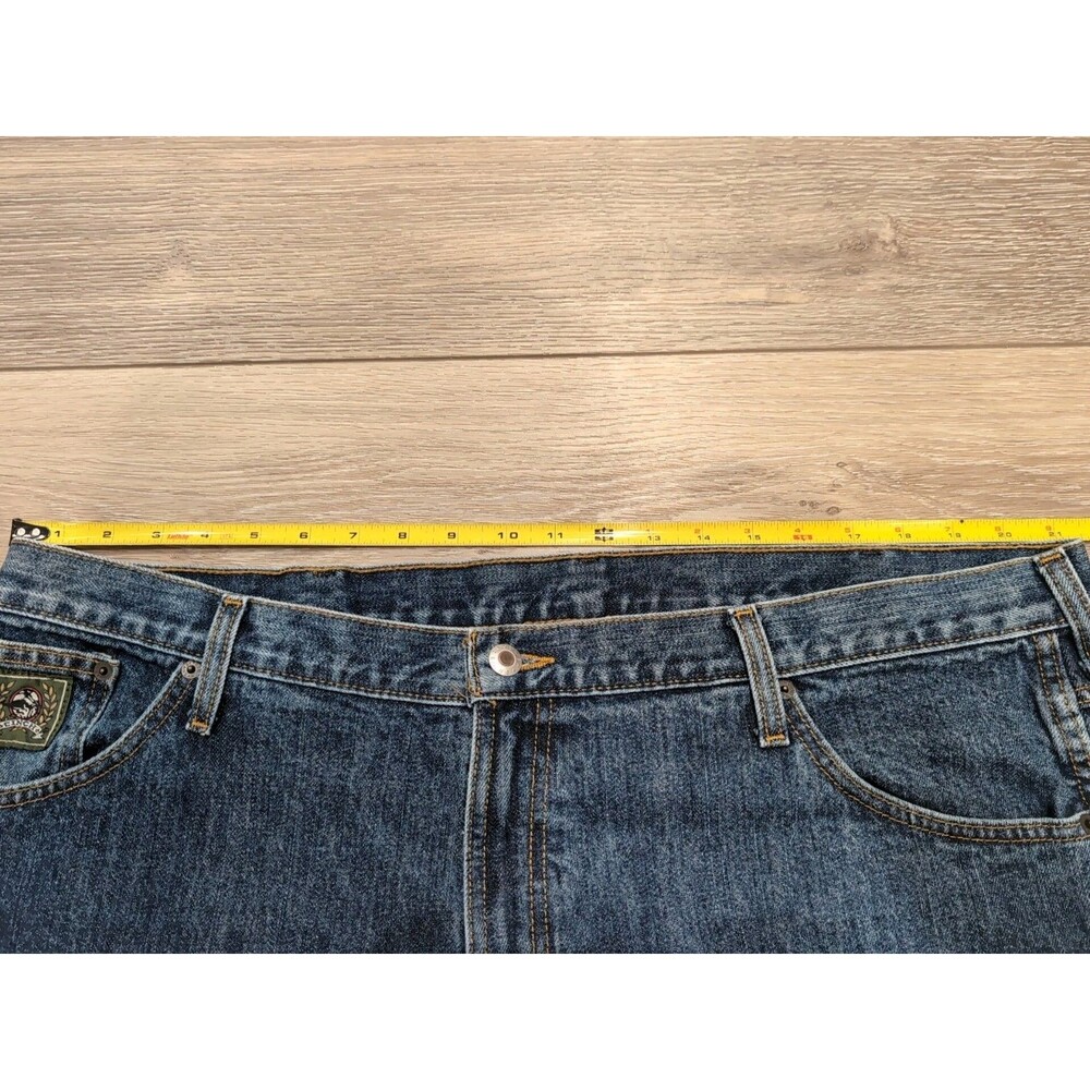 CINCH MEN'S BLUE JEANS RELAXED FIT GREEN LABEL DENIM SIZE 42X32 - Picture 12 of 16
